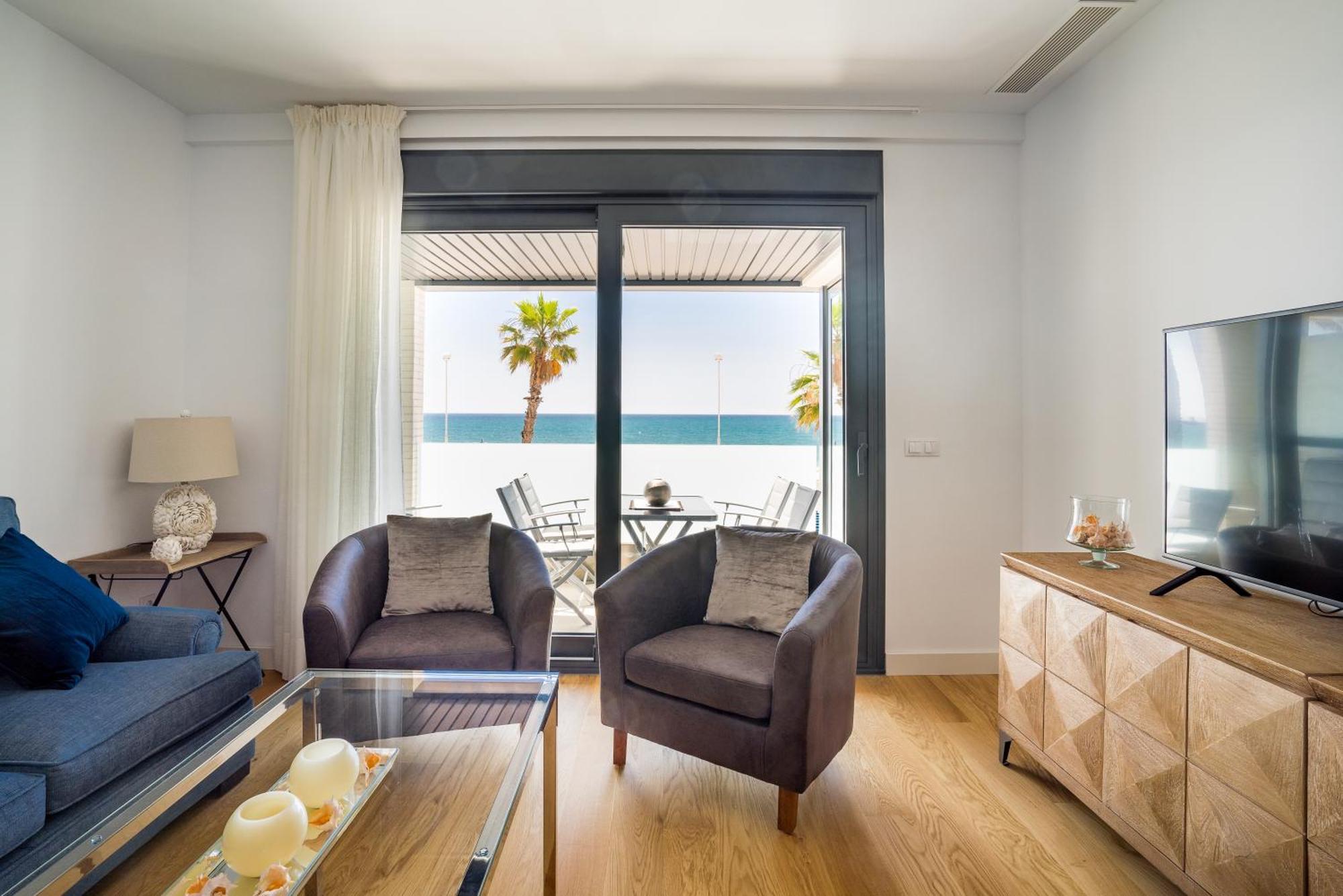 Gran Vivienda De Lujo Frente Al Mar Apartment มาลากา ภายนอก รูปภาพ